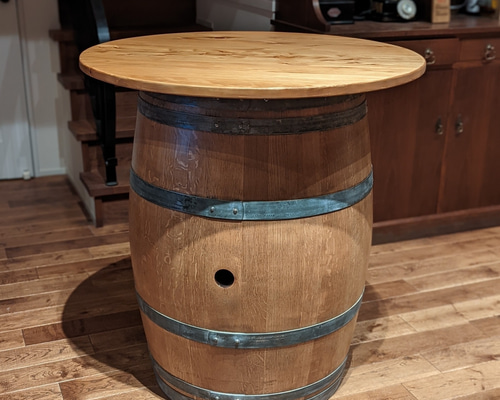 ローテーブル ウィスキー樽 オーク 吉桂 whisky oak series リビングテーブル W1100mm ウイスキー樽