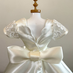 ウェディングトルソー　ウェディングドレス　ミニチュアドレス　結婚式　結婚祝い　ウェルカムドール 6枚目の画像