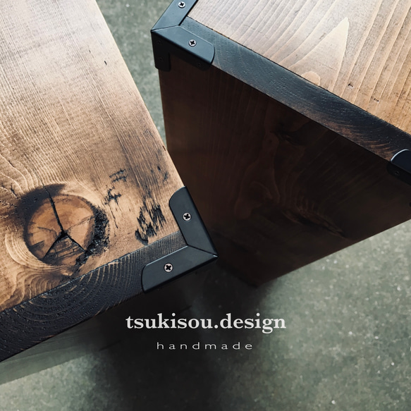 テーブル　ミニテーブル　コーヒーテーブル　ローテーブル　キャンプテーブル　アウトドア　座卓　折りたたみ　ヘリンボーン 15枚目の画像