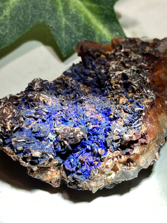 予知・予言の石✨　アズライト　藍銅鉱　原石　ラフストーン　アジュライト 1枚目の画像