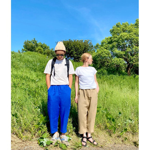 選擇你的長度❣️RATA❤️自豪的輪廓❤️寬鬆舒適的棉麻“從S到L的均碼❤️時尚棕色 第8張的照片