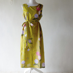 浴衣リメイク（男)ノースリーブワンピース まとめ（二枚) 浴衣リメイク（男)ノースリーブワンピース まとめ（二枚) 送料