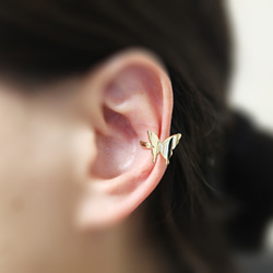 ERG-2134-G [2 件] 蝴蝶耳夾耳環 第6張的照片