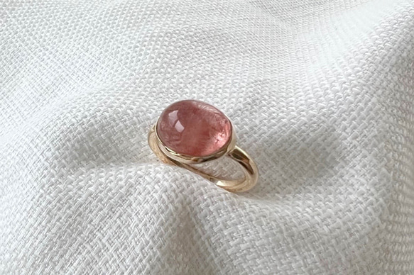 K10[苺の石のring] 4枚目の画像