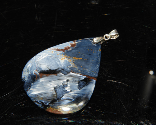 天然石 ピーターサイト ペンダント 5 ハンドメイド 原石 結晶