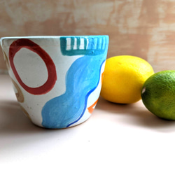 陶器のマグカップ 3枚目の画像