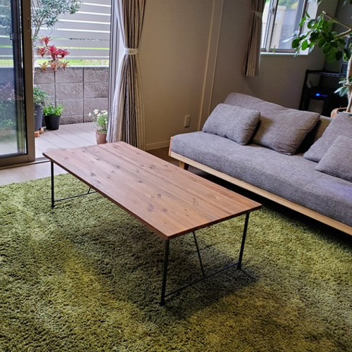 オーダーメイド　アイアンローテーブル 1e033c630f5be4effac1acfe04fe3c