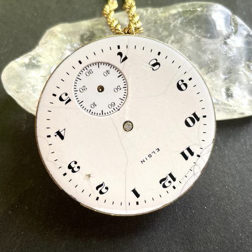 モザイク　オパール　18K 昭和　レトロ　ペンダント ギルソンオパール アンティーク 昭和レトロ ゴールド ペンダント