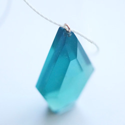 △▶▽ウミノガラス SEAGLASS PENDANT -O- 6枚目の画像