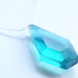 △▶▽ウミノガラス SEAGLASS PENDANT -O- 5枚目の画像