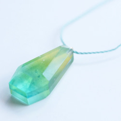 △▶▽ウミノガラス SEAGLASS PENDANT -R- 1枚目の画像