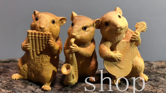 極上の木彫】最新作 珍品 動物の木彫り 木彫像◇インテリア◇置物 