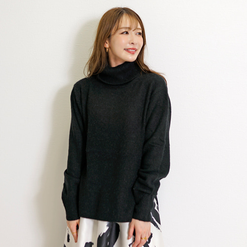 グラフペーパー 美品 キャメル100%畦編み タートルネック ニットセーター. グラフペーパー 美品 キャメル100%畦編み タートルネック ニット