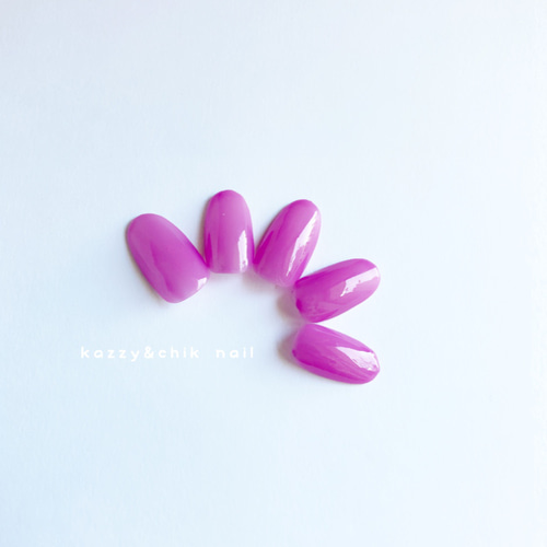 ネイルチップ オーダーメイド 〜単色 No.65〜 ネイルチップ（つけ爪