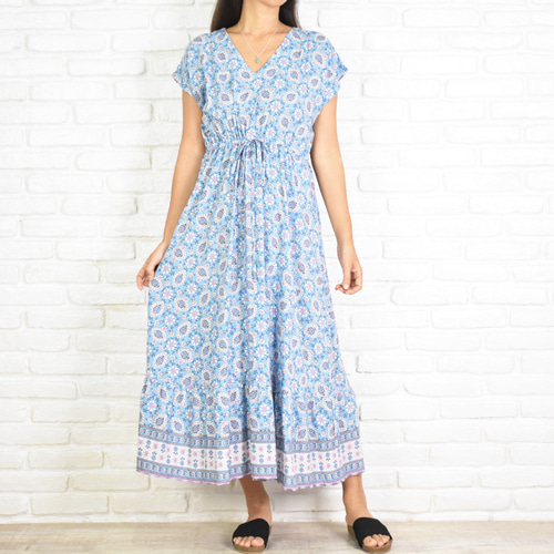 CHICWISH★Vネック花柄ワンピース☆ ワンピース 花柄Vネックワンピース : ZOZOTOWN Yahoo!店 - 通販