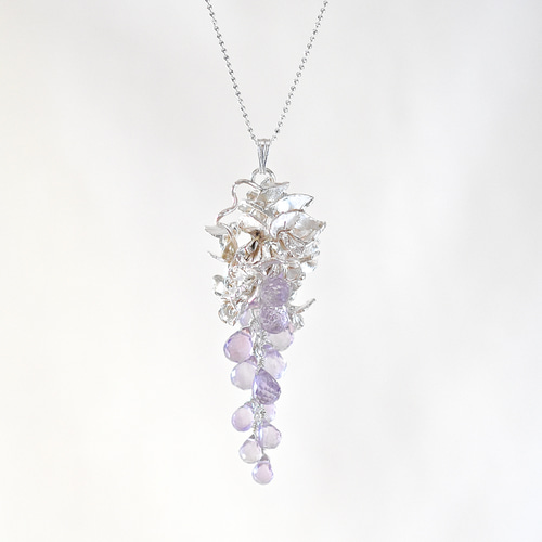 冬ギフト  藤のネックレス ネックレス・ペンダント MAMECO BIJOUX 通販 ネックレス・ペンダント