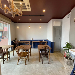 ろくろ足　国産ひのき150cm奥行約46㎝1台　カウンターテーブル　　ダイニングテーブル　カウンターテーブル　 2枚目の画像