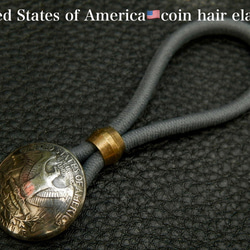 ＃H23　USA Coin Hair Elastic 2枚目の画像