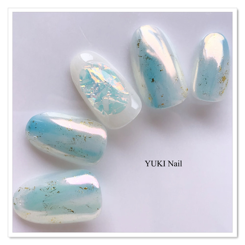 ネイルチップ・付け爪 yui 艶ネイル ネイルチップ（つけ爪） yuki-nail 通販 14282368｜Creema