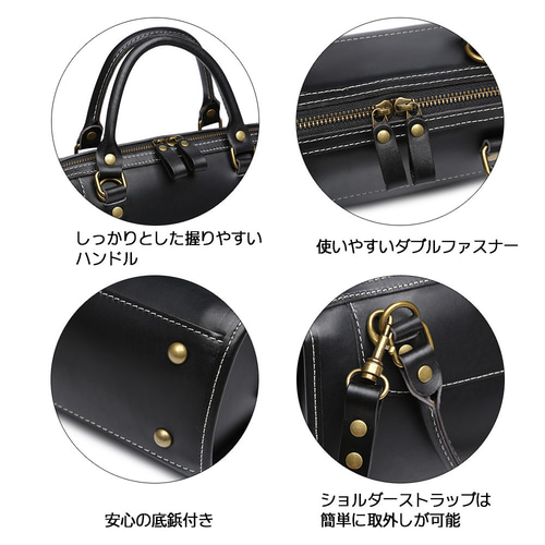 ボストンバッグ ショルダーバッグ ハンドバッグ ミニボストン 本革