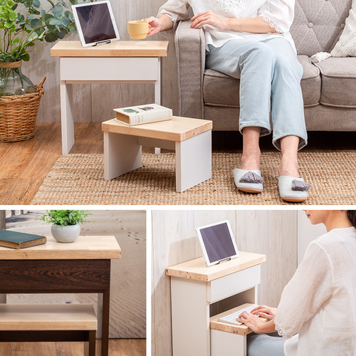 職人が手がけたテーブル WILDWOOD THICK41 DINING TABLE(W 140cm × D 65cm)の通販