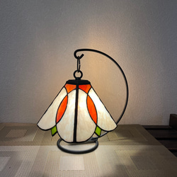 昭和ガラスのペンダントランプ(2) クリアー系 ステンドグラス