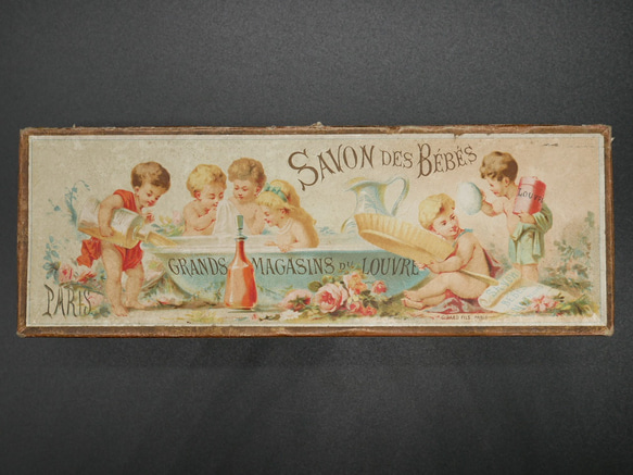 フランスアンティーク SAVONBOX ( SAVON DES BEBES ) 11枚目の画像