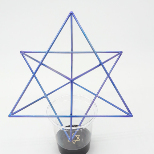 運気上昇! マカバ 120-12 青紫色系 波動調整装置 地場調整 瞑想