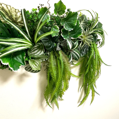 光触媒　人工観葉植物　ウォールグリーン　フェイクグリーン　クロトン一点もの 光触媒 人工観葉植物 ウォールグリーン フェイクグリーン クロトン一点