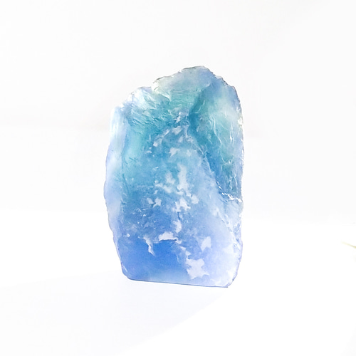 グリーン混 青蛍石 ブルーフローライト Blue Fluorite 鉱物 原石