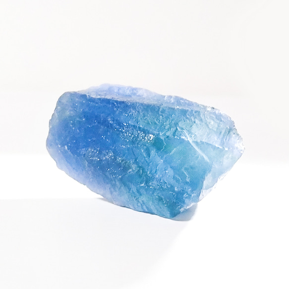 グリーン混 青蛍石 ブルーフローライト Blue Fluorite 鉱物 原石 鉱石 天然石 01996 4枚目の画像