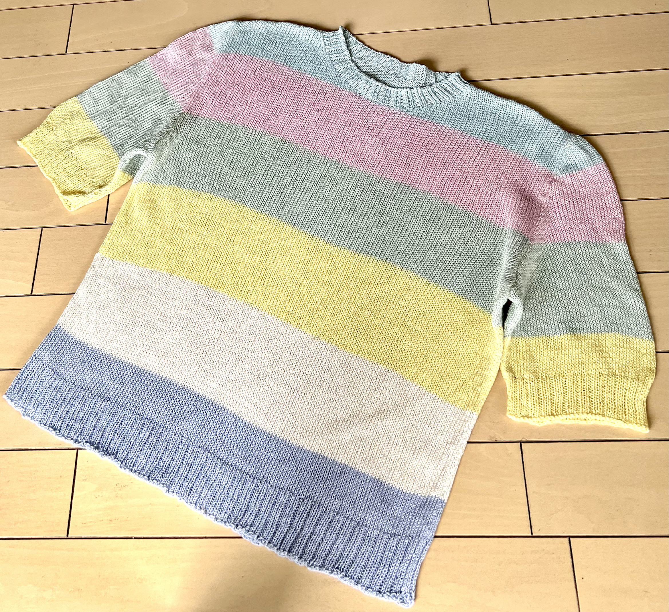 半袖サマーセーター