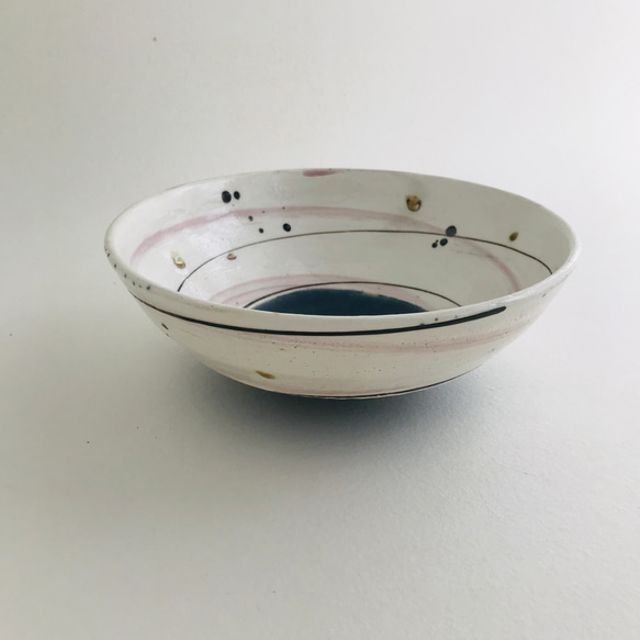 スパイラル紬bowl ３つセット　　色の組み合お好みでお選びください　麺器　盛り鉢　サラダボウル　パスタボウルにも 6枚目の画像