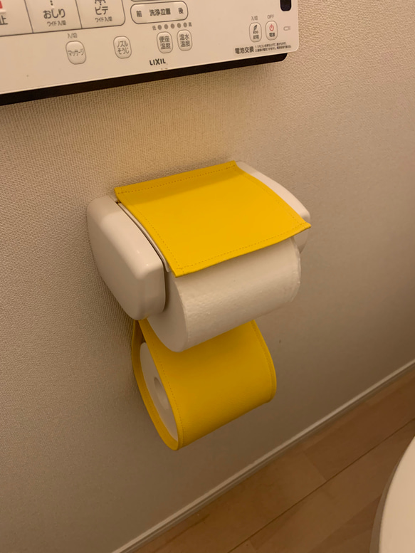 レザー製トイレットペーパーホルダーカバー レザー製トイレットペーパーホルダーカバー