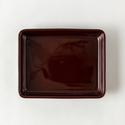グラタン・焼き物・アヒージョに ベーカープレート　ブラウン　オーブン・レンジ可 3枚目の画像