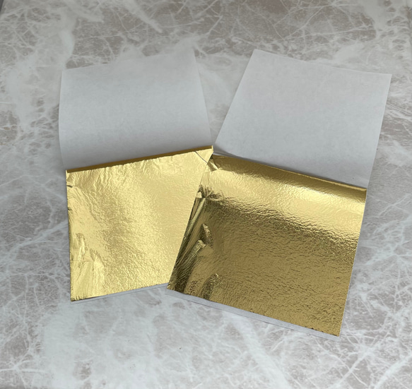 金箔シート2枚セット 金箔 成人式 髪飾り 卒業式 ウェディング 振袖