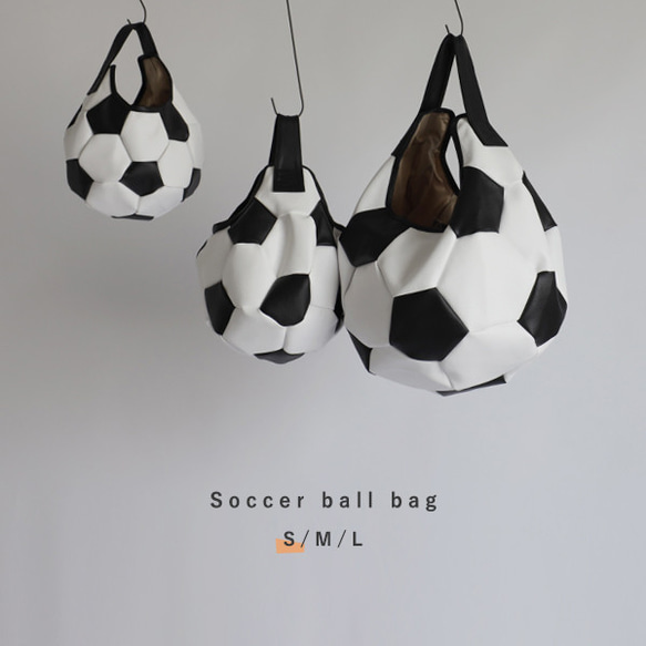 ⁂ラスト1　母の日ＳＡＬＥ　Sサイズ　上質シュリンクPUレザー　サッカー　ボール　バッグ　手持ちハンド鞄Z26S 12枚目の画像