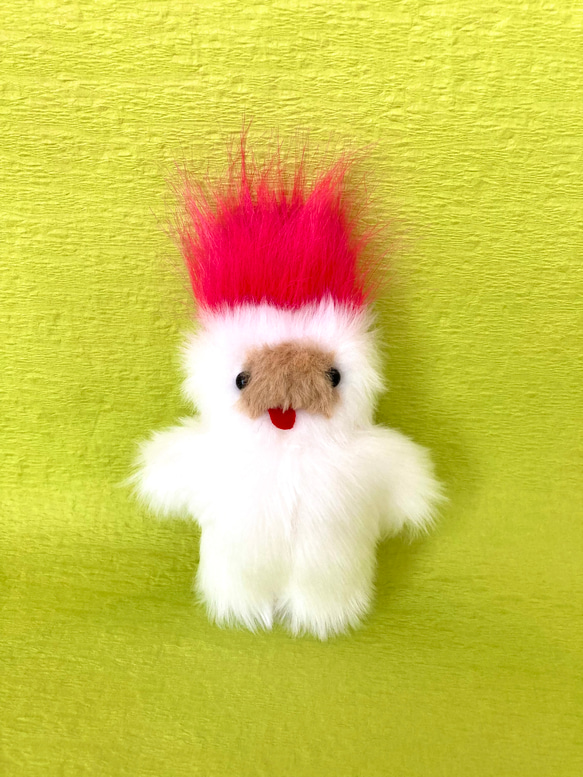 ぬいぐるみ ペッペちゃん ふわふわ毛 ピンクのとさか ぬいぐるみ ぺけ