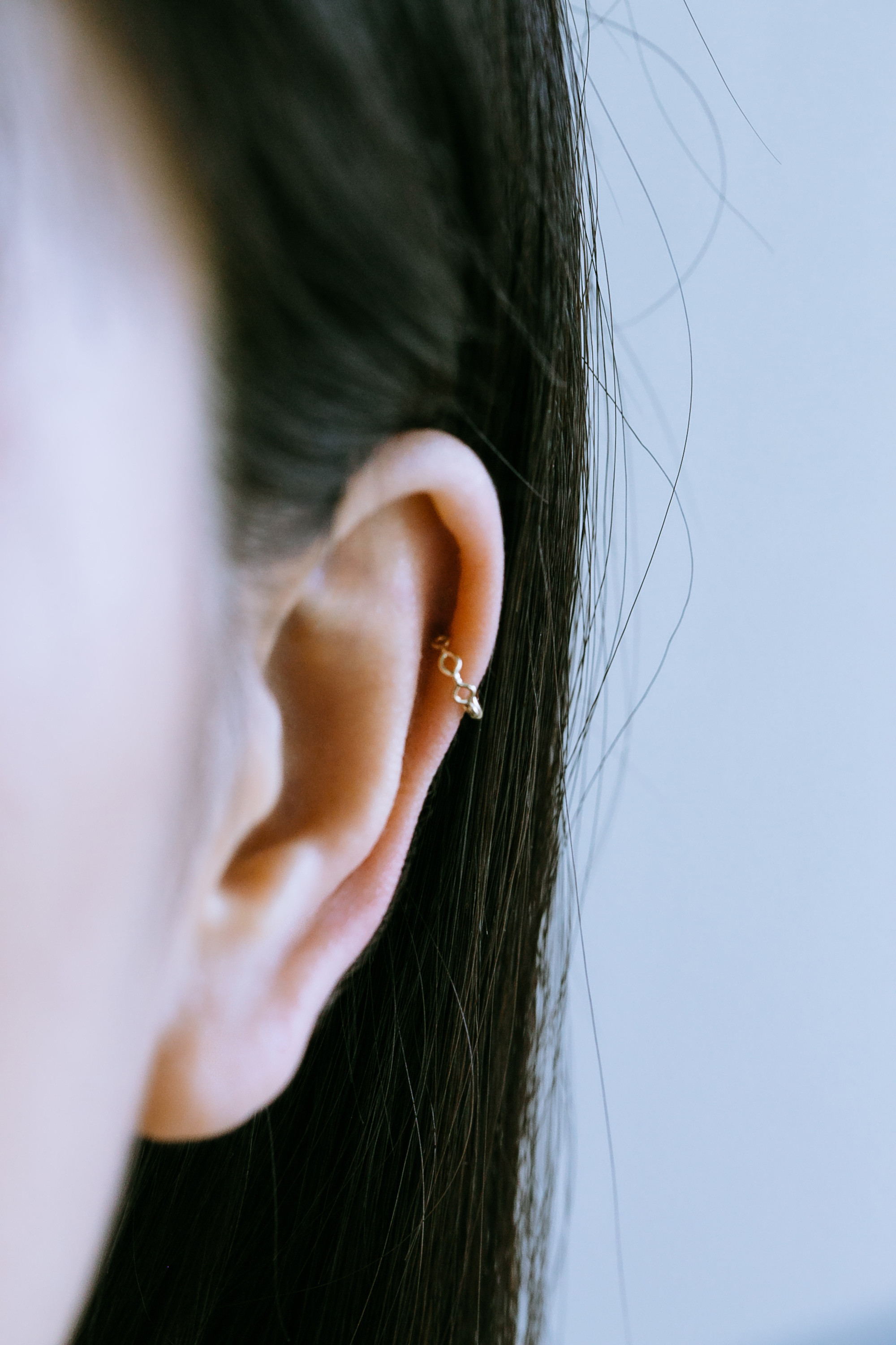 14K金 ゴールド 耳 鼻 軟骨 ニップル ヘリックス トラガス メンズ レディース フープ ピアス リング イヤリン