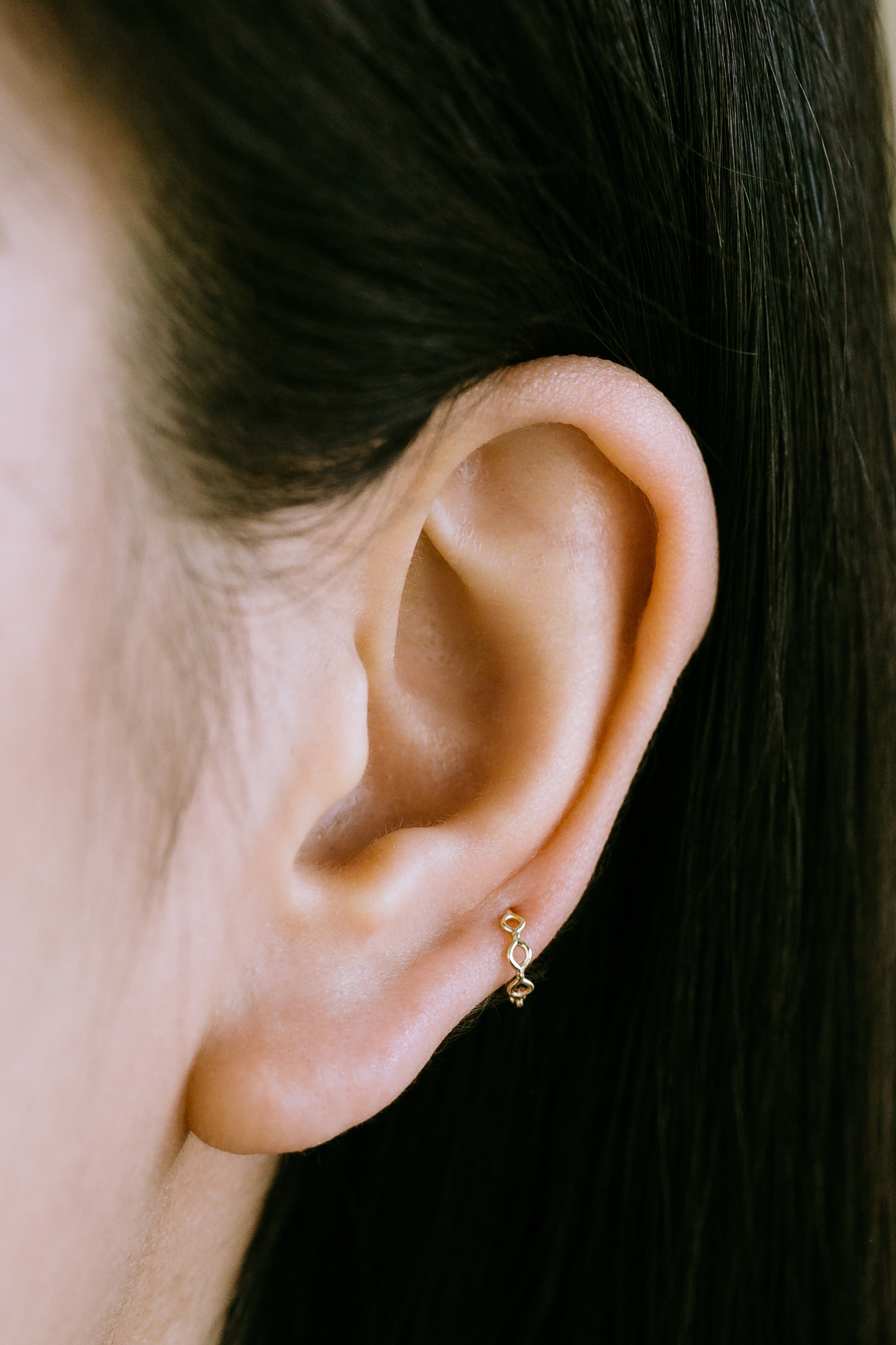 14K金 ゴールド 耳 鼻 軟骨 ニップル ヘリックス トラガス メンズ レディース フープ ピアス リング イヤリン