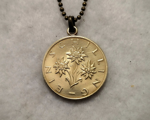 オーストリア エーデルワイス カットアウト  ネックレス 金鍍金仕上 新品 0c636ff584aa512abbd673dea80fc8