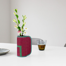 OTO い草：フラワーベース（S）畳 花瓶 花器 インテリア ギフト 遮光