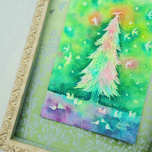 オーダーメイド>水彩画原画制作 ○クーポン不可 絵画 てじまとも
