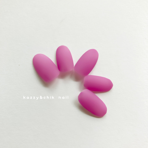 ネイルチップ オーダーメイド 〜単色M No.65〜 ネイルチップ（つけ爪