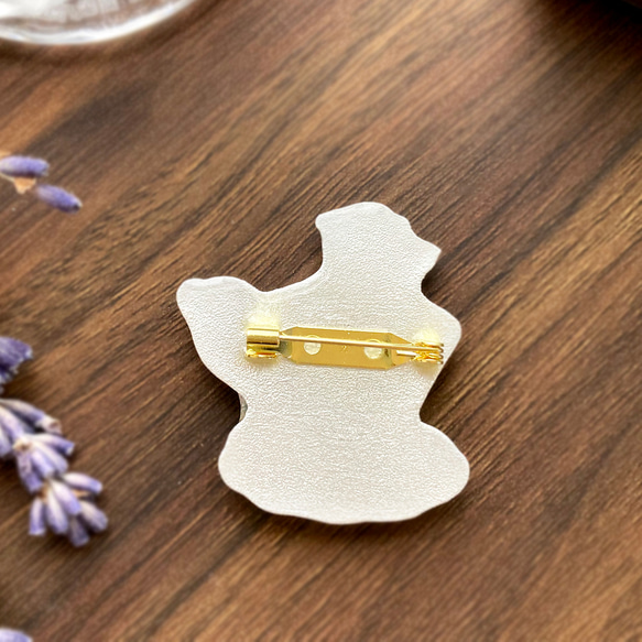 Mermaid teacup brooch｜マーメイドティーカップブローチ 6枚目の画像