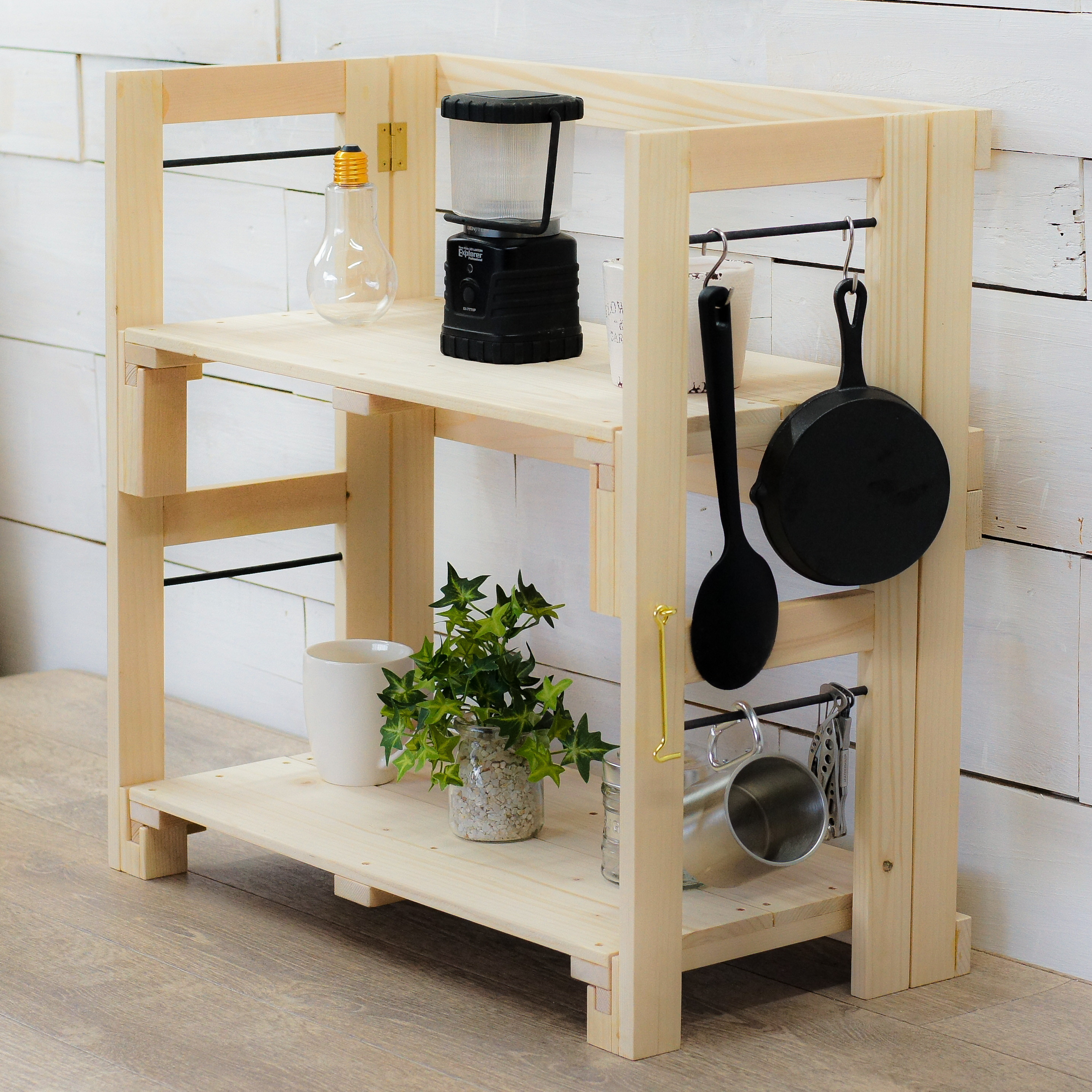 折り畳み式移動シェルフ60【受注】