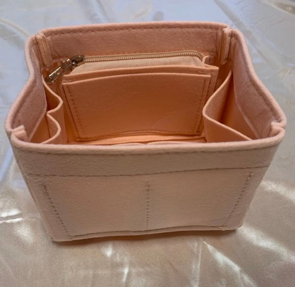 ピコタン　ロック　PM18用　 バッグインバッグ　　さくらピンク　インナーバッグ 3枚目の画像