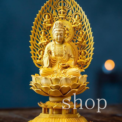 観音様 観音菩薩 木彫り 仏像 観世音菩薩 観自在菩薩 救世菩薩