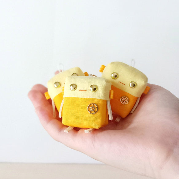ロボchi10号 マスコット┃ ロボット ぬいぐるみチャーム