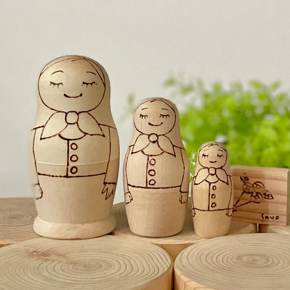 マトリョーシカ】制作キット キット sayo 通販 14288739｜Creema